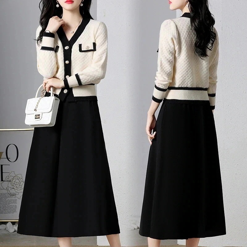 ゆったりスウェット上下セット スポーツウェア スキニー半身スカート セットアップ スセット 着痩せ 新しいスタイル レディース 【2点セット】秋新作