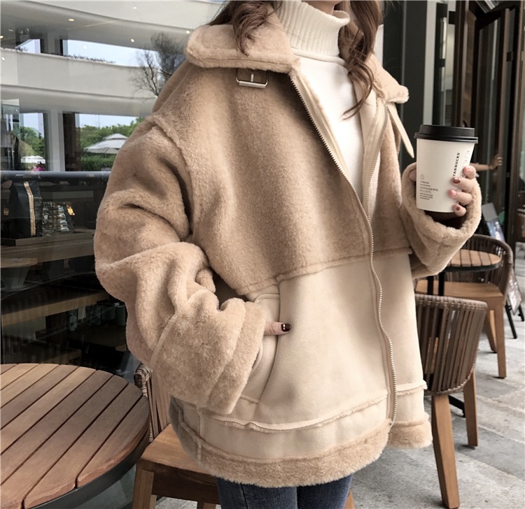 【送料無料】レディース アウター ジッパー ボウタイ ショート丈 スタンドネック