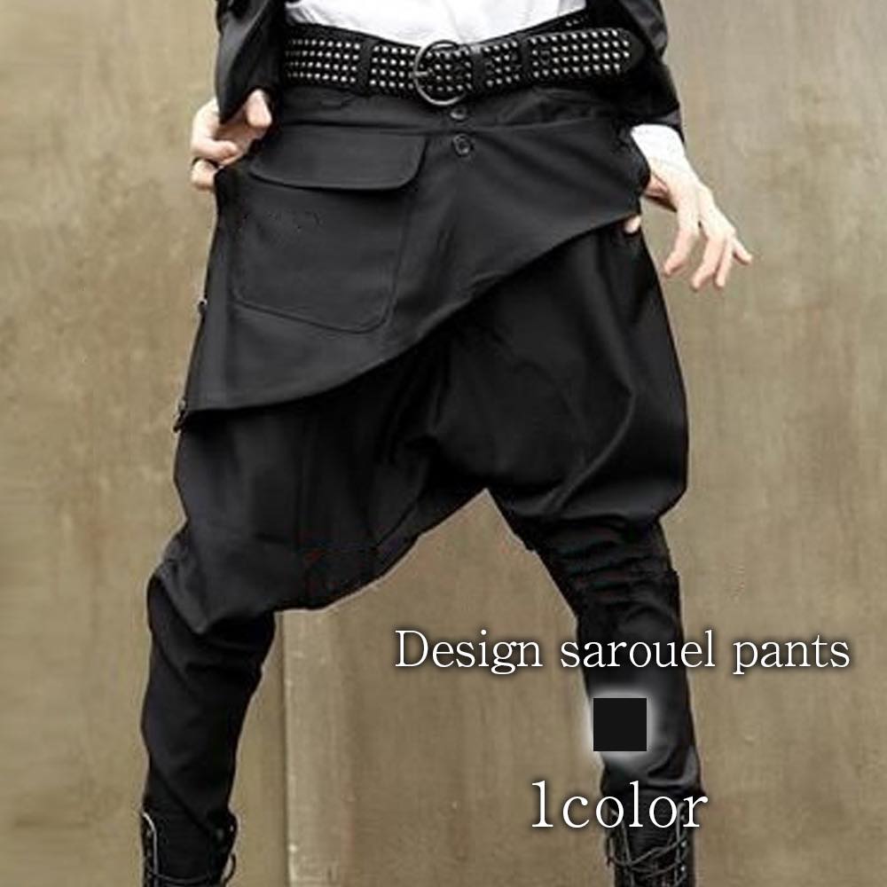 ワイドパンツ メンズ デザインサルエルパンツ コーデ ワイド 大きいサイズ 高身長 デニムワイド パンツ 春 イージーパンツ 秋 サルエルパンツ ガウチョパンツ ブランド 夏 あったか おすすめ バギ