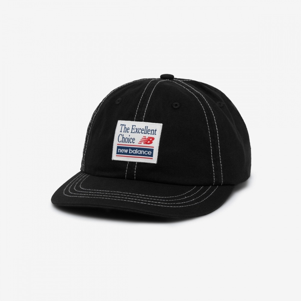 ニューバランス NBGDFF1106/ビンテージウォッシュカラーボールキャップ (ブラック)