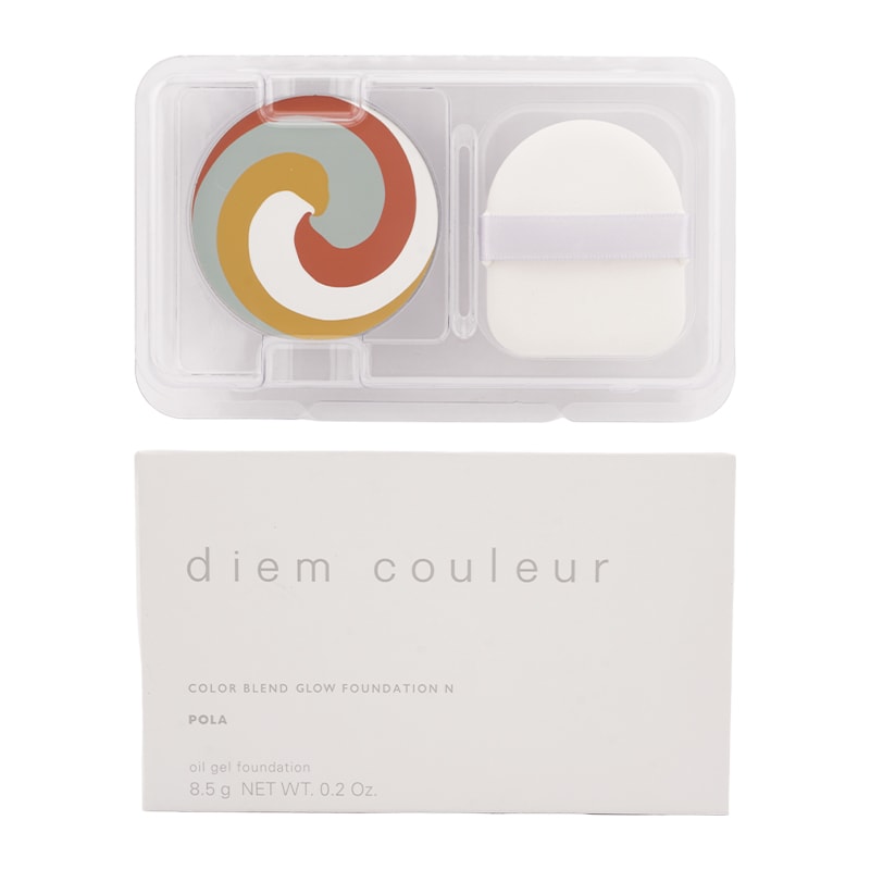 ディエム クルール カラーブレンドグローファンデーションＮ N2 リフィル 8.5g SPF20 PA+++ パフ付き 詰め替え用 [ギフトラッピング対応]