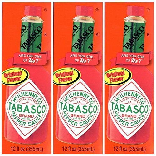 TABASCO(タバスコ) Tabasco タバスコ ペッパーソース 355ml×3本セット 4,925円