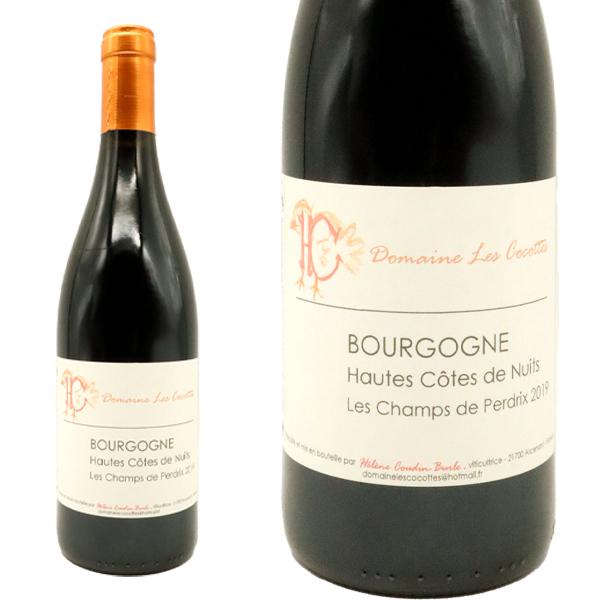 ブルゴーニュ オート コート ド ニュイ レ シャン ド ペルドリ ルージュ 2019 ドメーヌ レ ココット元詰(エレーヌ クダン家)Bourgogne Hautes-Cotes de Nu