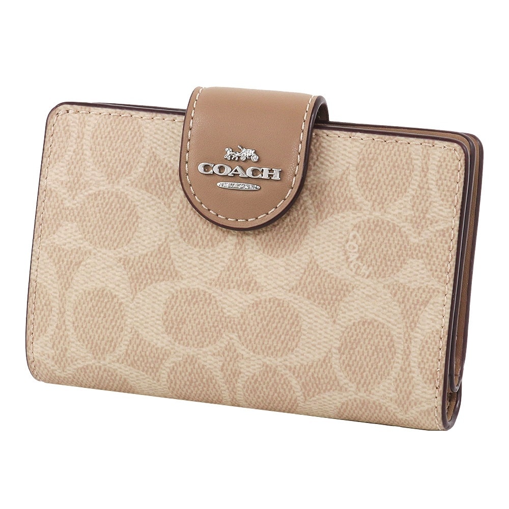 財布 二つ折り財布 CW786 SVPWH シグネチャー アウトレット レディース ウォレット 新作