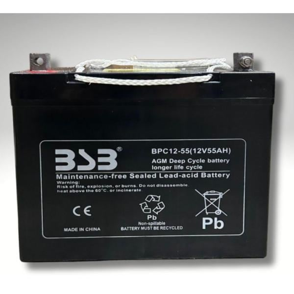G&Yu [ジーアンドユー] バッテリー BPC12-55 完全密閉型ディープサイクル用