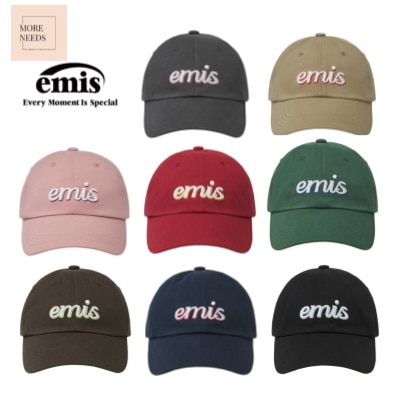 emis LAYERED LOGO cap 8色 韓国のファッションブランド emis キャップ