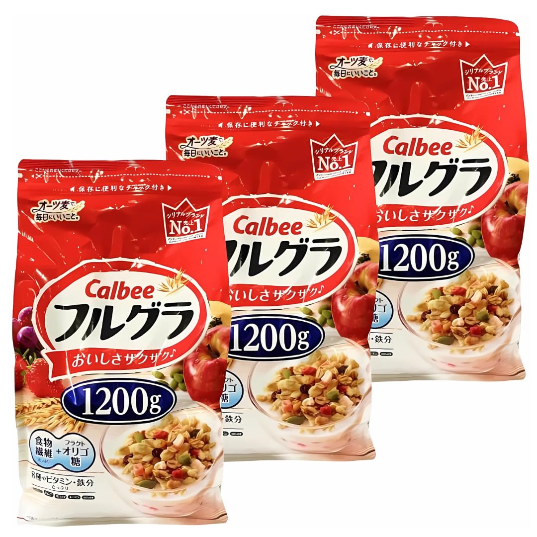 カルビー フルーツグラノーラ フルグラ 1.2kg×3袋セット