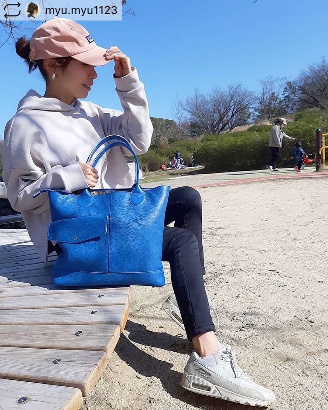 外ポケット付トートバッグ