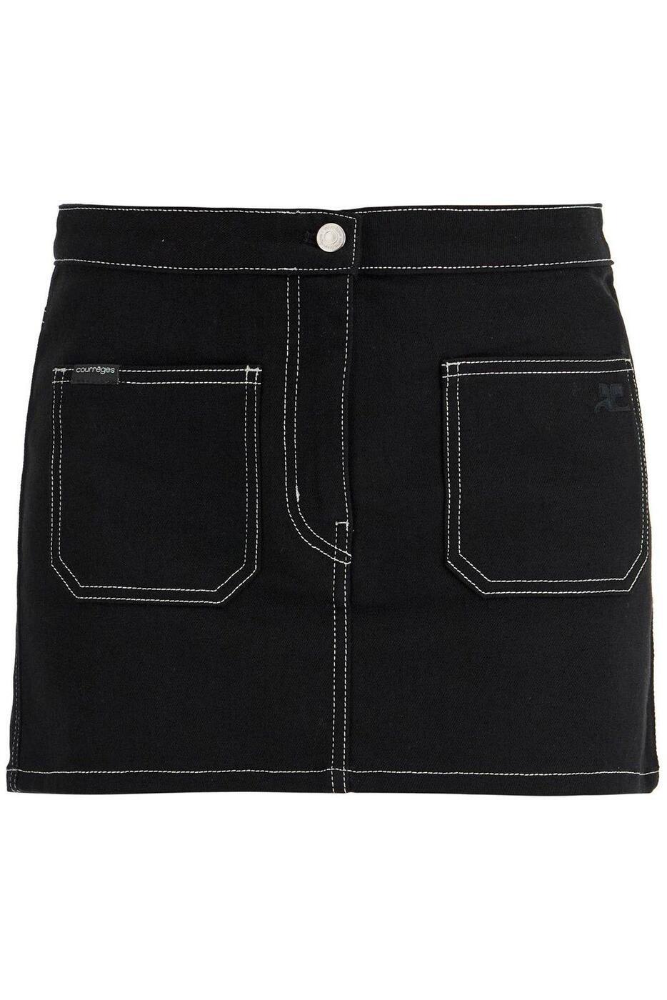 324DJU191DE0020_B044 ブラック 秋冬2024 スカート レディース ia