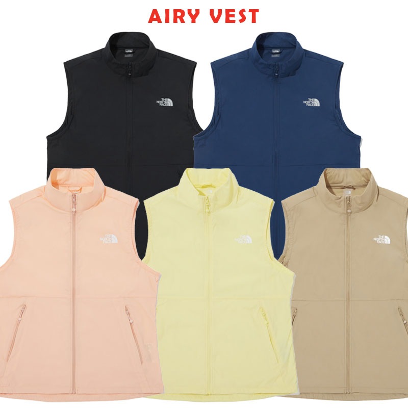 韓国正規品保証 関税負担なし NV5VQ00A AIRY VEST デイリー 基本 着装 男子 女子 人気 韓国 ファッション 男女共用 アウトドア
