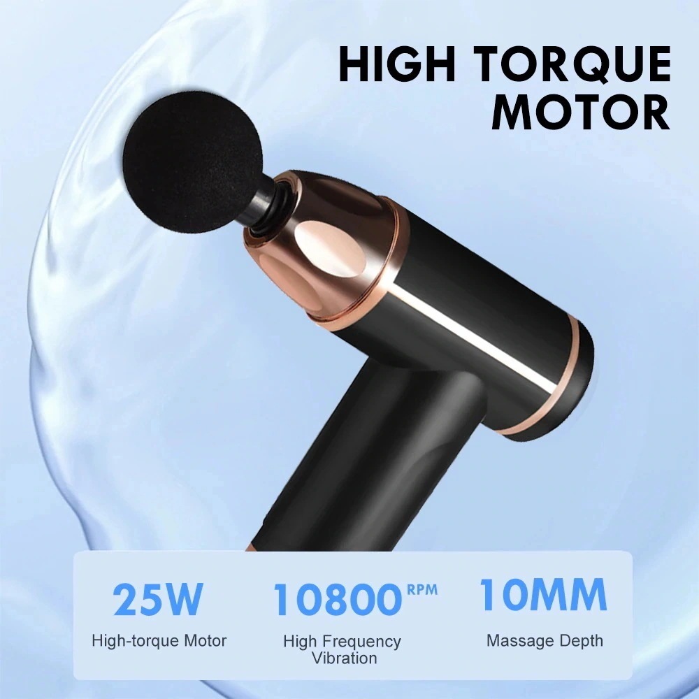 リラックス 肩こり解消 全身ケア 電気筋肉マッサージャー 新品高周波マッサージガン フィットネスレッグマッサージャー
