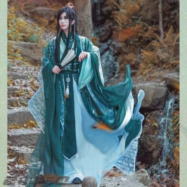 人気新作N0.1天官賜福 戚容 師 男相 フルセット コスプレ衣装 オリジナル コスチューム 漢服 仮装 大人用 文化祭 イベント