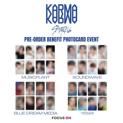 straykids KARMA yes24 限定特典 トレカ 8枚セット