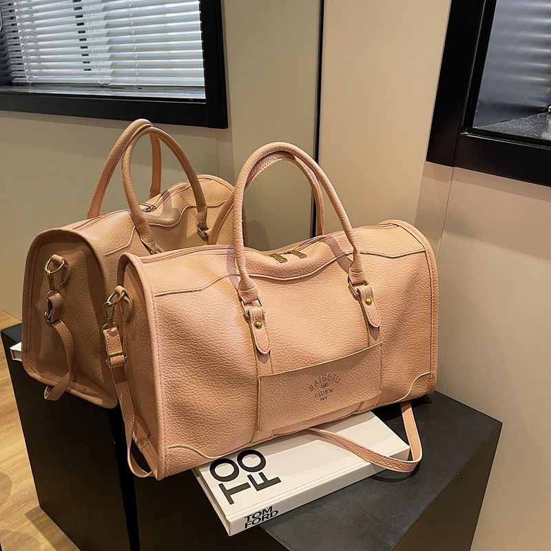 大容量ハンドバッグ短い距離旅行バッグ女性フィットネスバッグ手作り荷物バッグ出張旅行収納バッグ搭乗バッグ