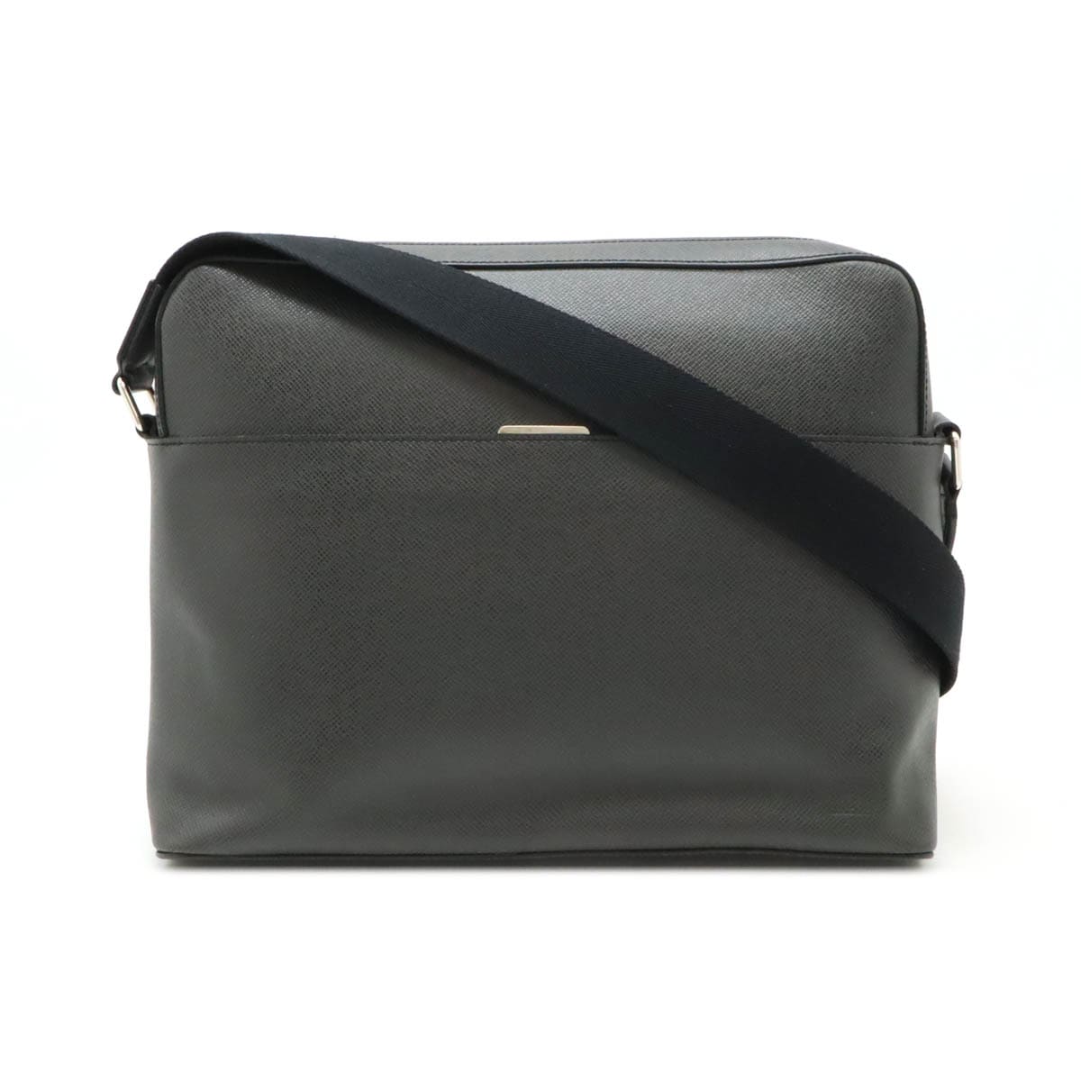 タイガ アントン メッセンジャーMM ショルダーバッグ 斜め掛け レザー アルドワーズ 黒 ブラック M3342