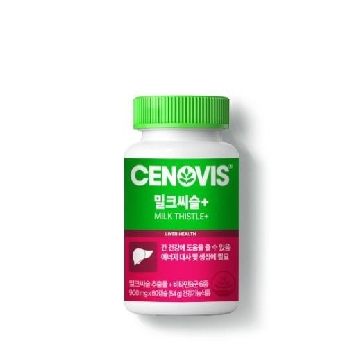 セノビス ミルクシスル 60カプセル（4ヶ月分）肝臓の健康/健康な肝臓