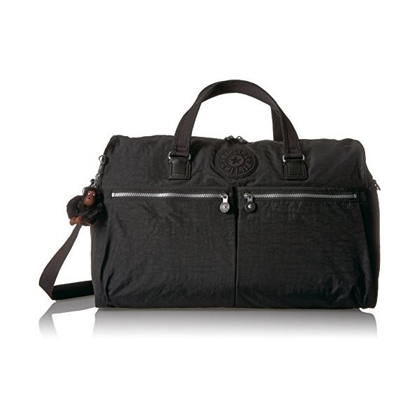Kipling Women s Itska Solid Duffle Bag, black 並行輸入品