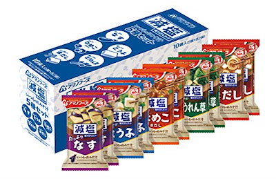 他サイト： アマノフーズ 減塩いつものおみそ汁 10袋入り(5種各2袋)の商品画像
