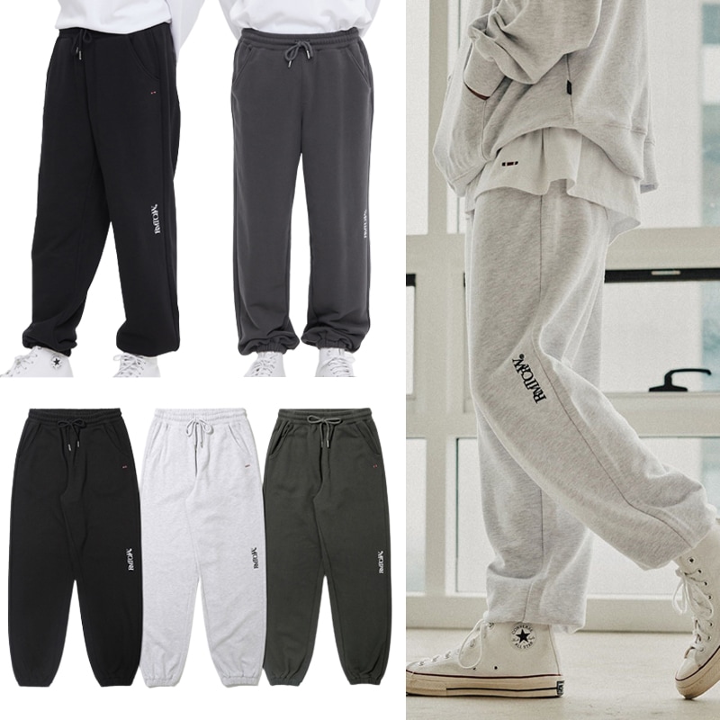 RMTC RECENT LOGO SWEAT PANTS 3色 人気商品 正規品 男女兼用
