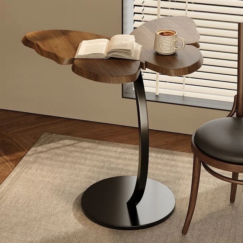 特惠价蝶形 鉄製テーブル 韓国インテリア 雰囲気 おしゃれサイドテーブル デスク 家具 サイドテーブル ローテーブル 可動式小テーブル 収納