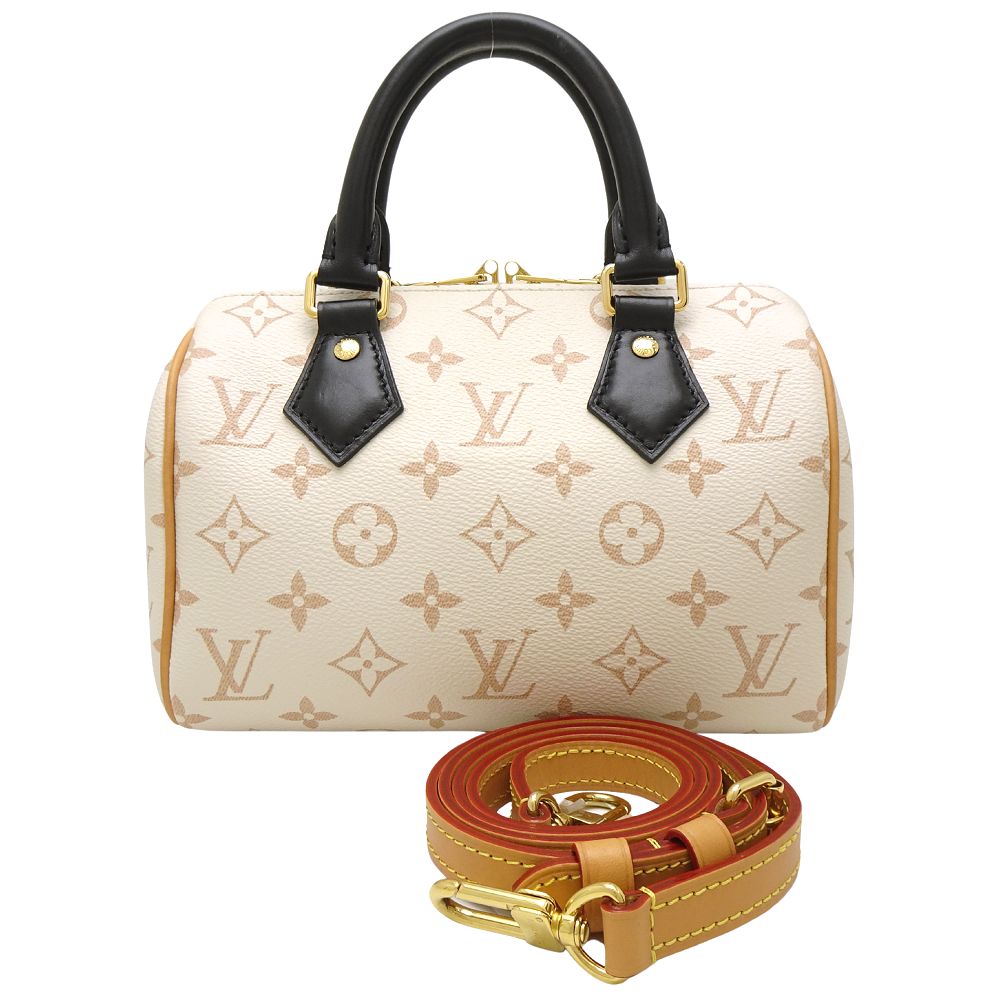 モノグラム スピーディバンドリエール20 M46906 ショルダーバッグ 2Way デュンヌ/352253【中古】