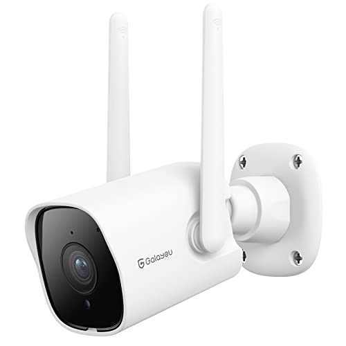 単品 屋外カメラ 屋外防犯監視カメラ IP65防水 24時間常時録画 暗視撮影 2K/300万画素 2.4GWi-Fi