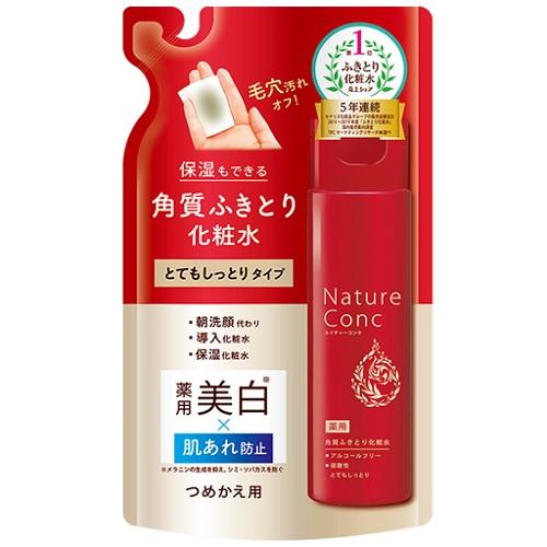 ネイチャーコンク 薬用 クリアローション とてもしっとり つめかえ用 180ml