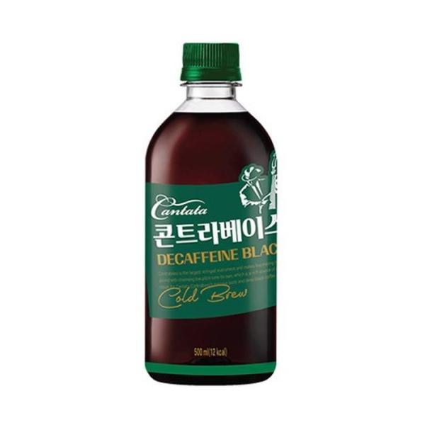 カンタータ コントラバス デカフェインブラック 500ml 24パット