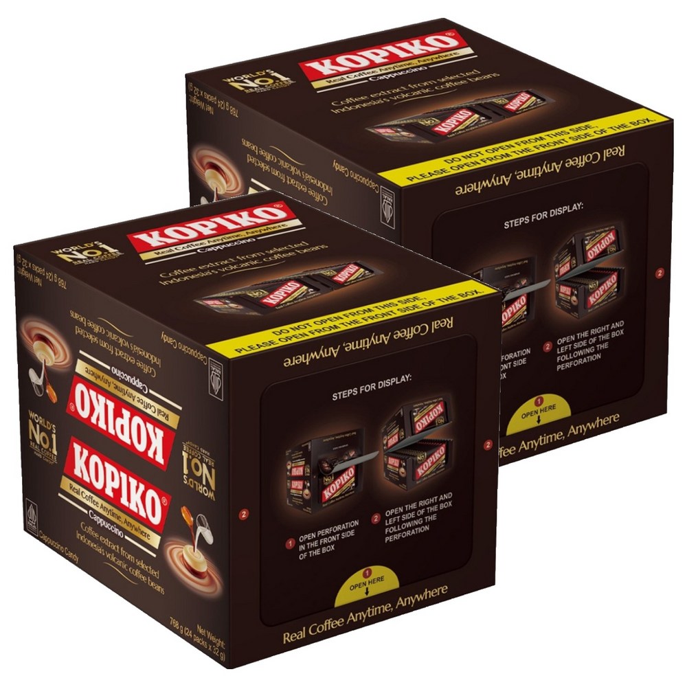 コピコマヨラカプチーノ味キャンディブリスター768g2個