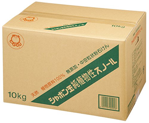 シャボン玉石けん シャボン玉スノール シャボン玉 純植物性スノール 10kg 7,526円