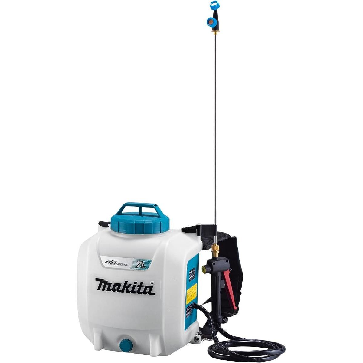マキタ Makita 充電式噴霧器 18V 本体のみ (バッテリ 充電器別売） 7L MUS078DZ 噴霧器 噴霧 最高圧力0.5MPa 背負式 防除 除草 消毒作業cm