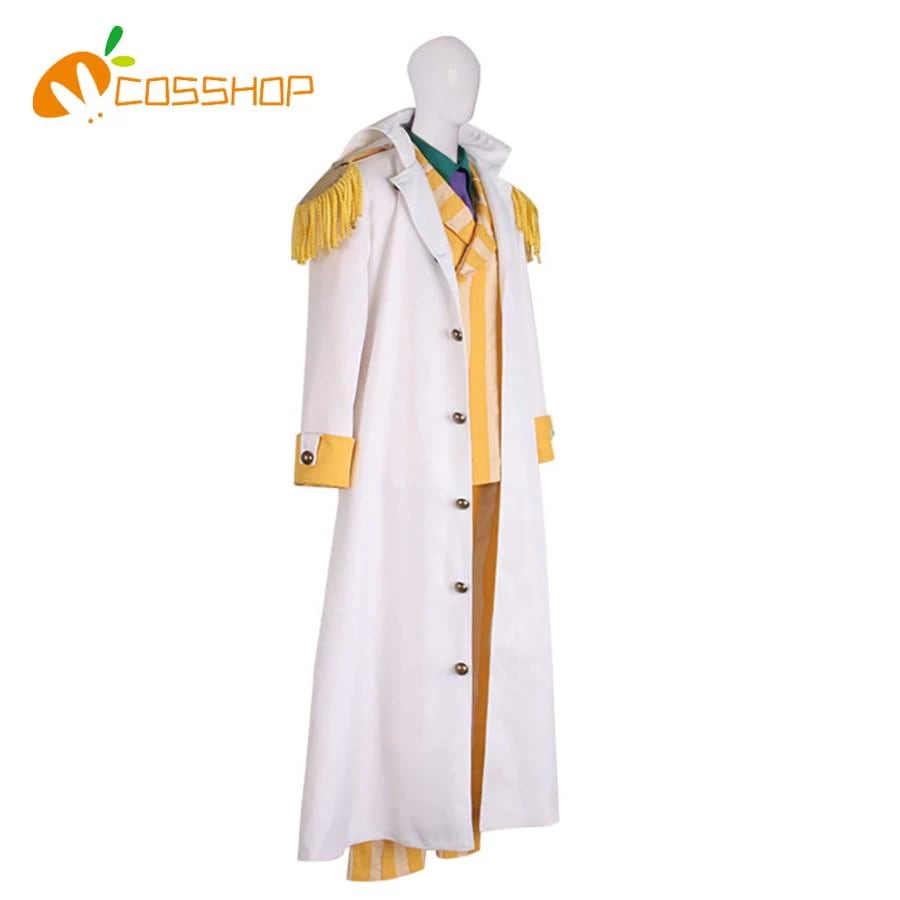 海賊王 ONE PIECE（ワンピース） 海軍三大将 黄猿 ボルサリーノ コスプレ衣装 演出服 変装 仮装 二次会 イベント パーティー