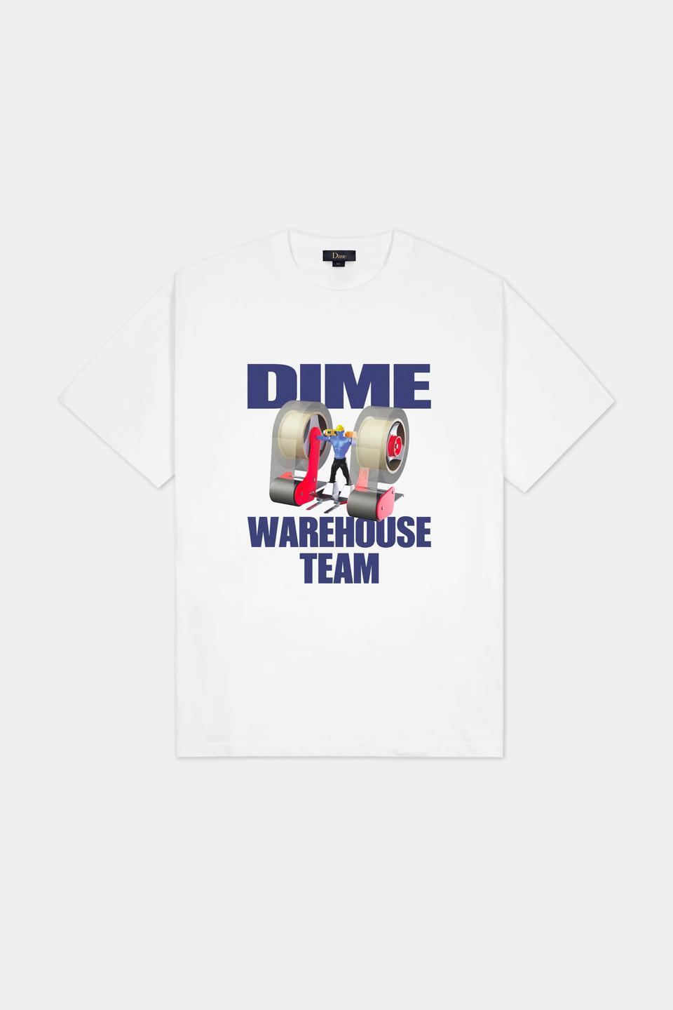 【DIME】 AXEL T-SHIRT : WHITE