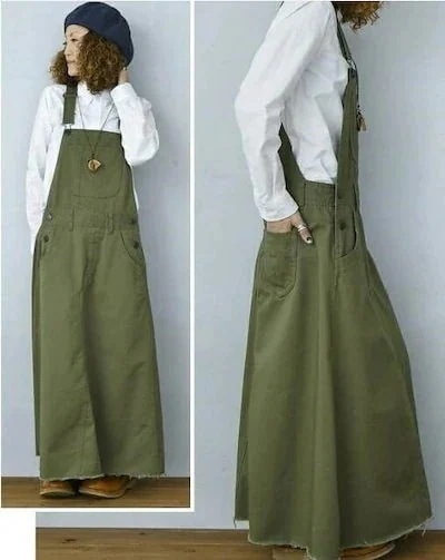 流行 サロペットスカート オーバーオール ニューデザイン ゆった 2025発売日系 5,279円