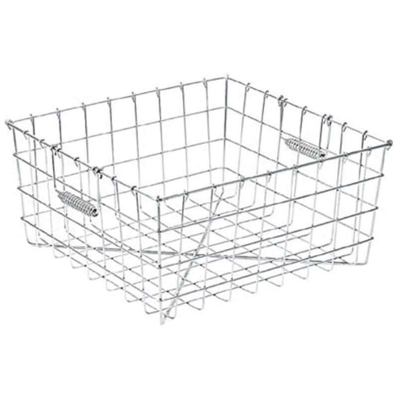 スギコ産業　18-8食器洗浄篭 手提付 400×300×195　ST2