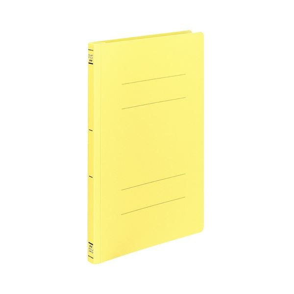 (まとめ) コクヨ フラットファイル(PP) A4タテ 150枚収容 背幅20mm 黄 フ-H10Y 1パック(10冊) (×3セット)