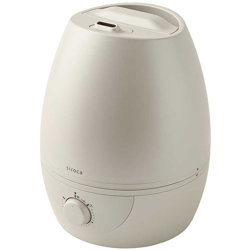SIROCA　加湿器 超音波式 木造6畳 鉄筋10畳　SD-C113C クリーム