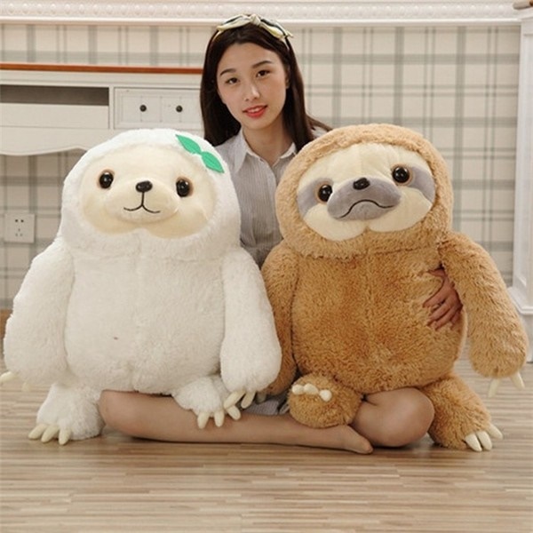 Qoo10] 抱き枕 ナマケモノぬいぐるみ 可愛い 動