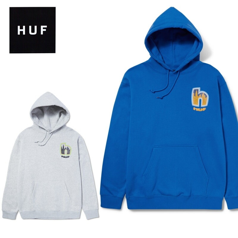 ハフ ALL CITY PULLOVER HOODIE フーディー プルオーバー パーカー 男性用 メンズ