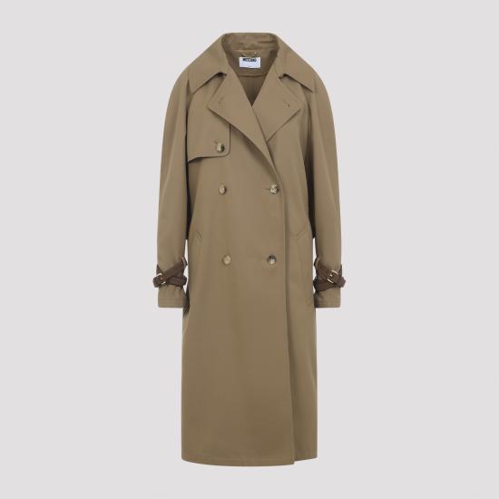 MOSCHINO Women Trench Coats 261E0603 0517 0145 MARRONE