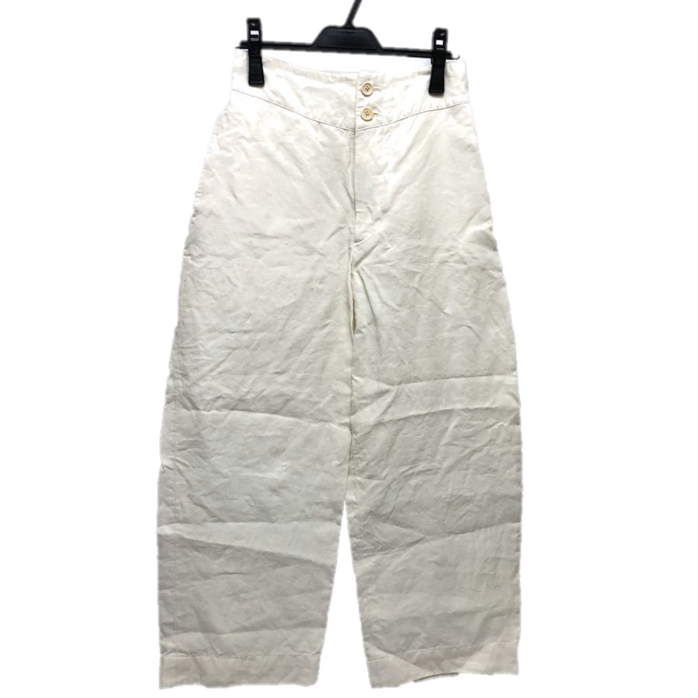 MARGARET HOWELL マーガレットハウエル パンツ コットン ホワイト