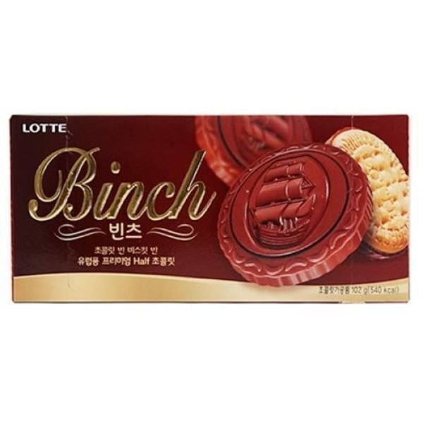 Qoo10] ロッテ ビンチチョコレートビスケット