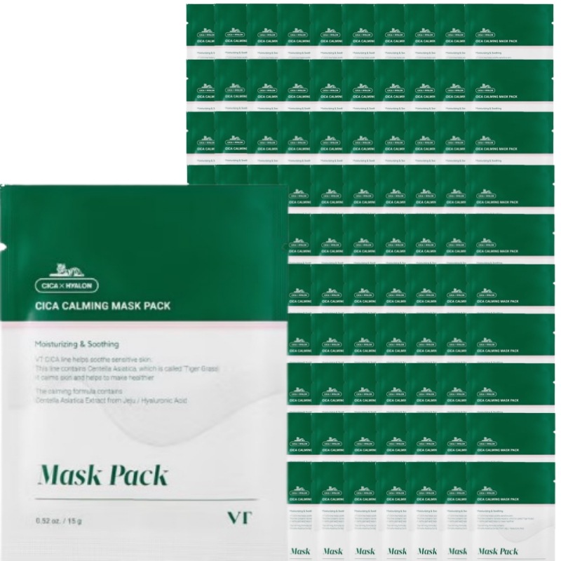 100枚 シカカーミングマスク 100枚/薬用マスクパック/大容量マスクパックセット /デイリーマスク/マスクパックおすすめ/韓国フェイスパック100枚/マスクパック100枚セット/マスクパックまとめ