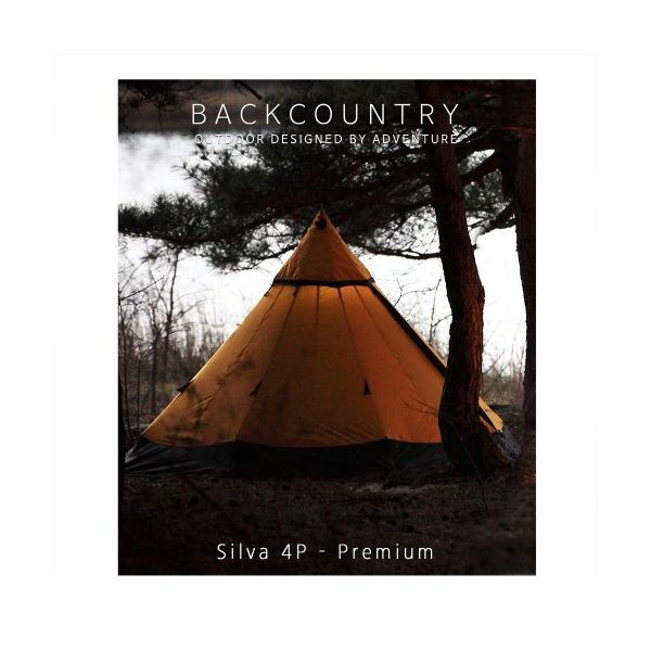BACKCOUNTRY ティーピーテントシルバー4人用