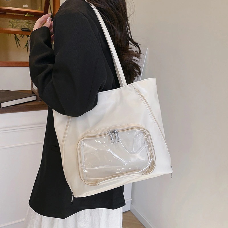 【1つ買うと10個無料】痛バッグ 痛バ　3way　リュック　ショルダーバッグ　JKバッグ　ひし形格子 ぬいぐるみ入り　缶バッジ入れ　推し活　推しグッズ　推しごと10
