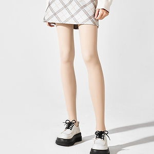 [本日特典]タイツ 肌色 フェイクタイツ レディース 裏起毛 タイツ トレンカ ストッキング風 着圧 秋 冬 厚手 あったか 暖レギンス