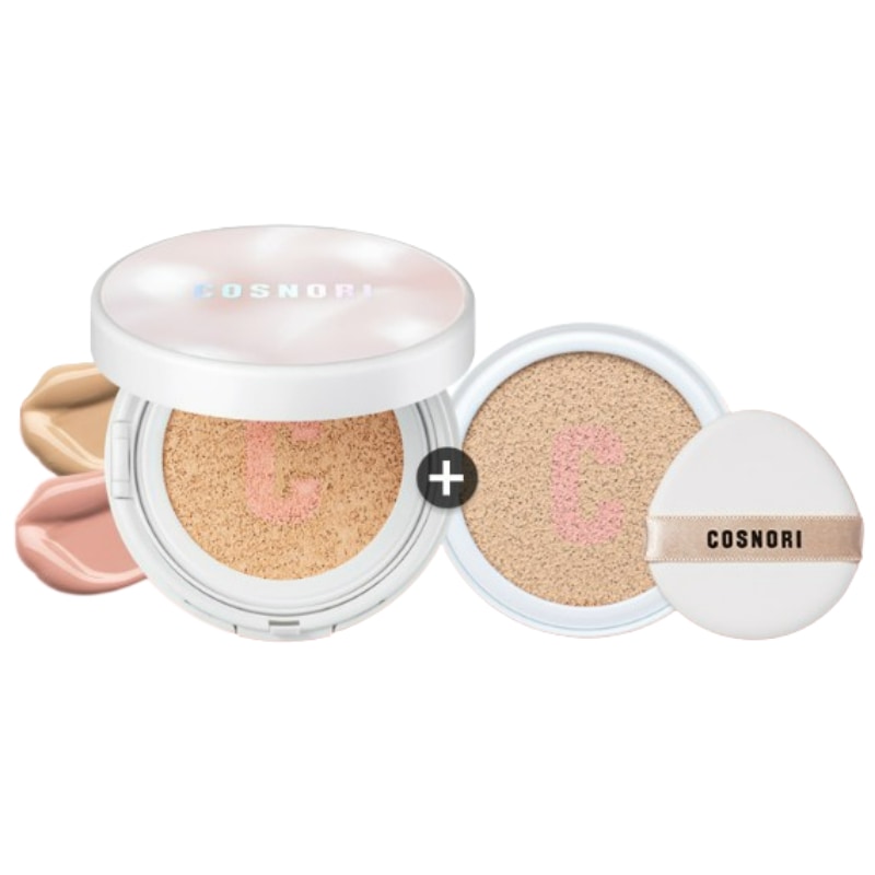 ヴィーガン ブロッサム トーンアップクッションクリア (本品14g+レフィル14g)