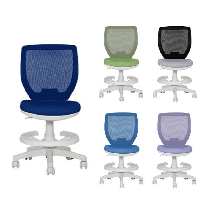 関家具 タップ 学習椅子 学習チェア オフィスチェア キャスター 椅子 勉強椅子 メッシュ 合皮 布張り 昇降式 高さ調整 背もたれ調整 足置き フック キッズチェア 10,632円