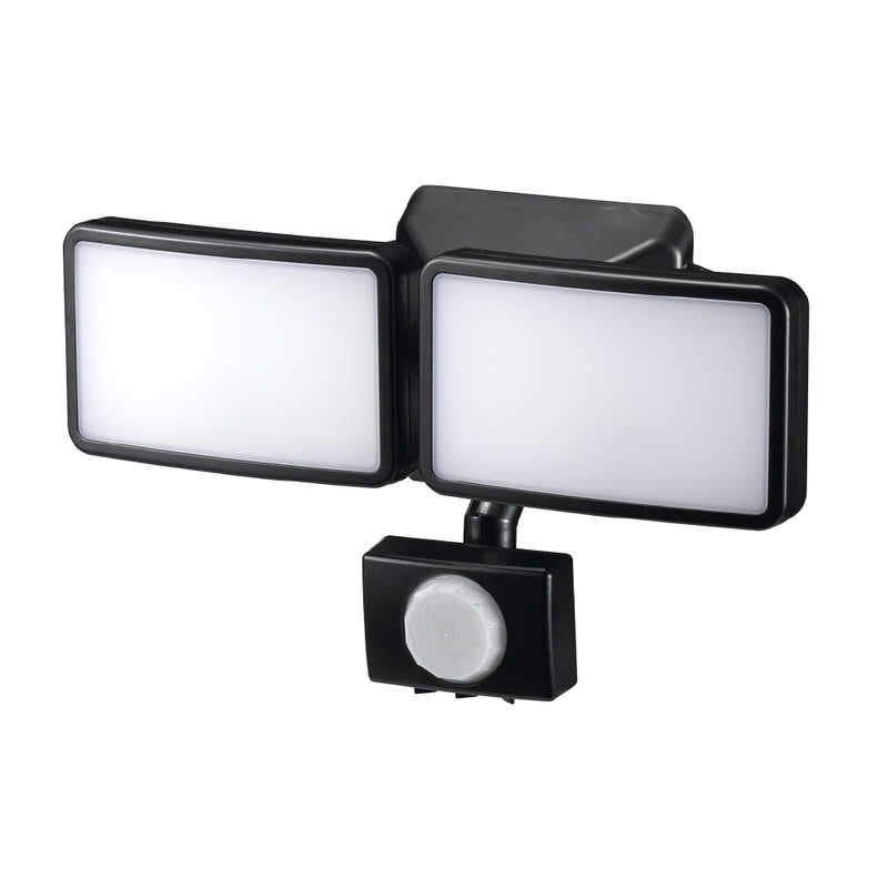 ヤザワ　AC式 6WLEDセンサーライト2灯　SLR6LEA2