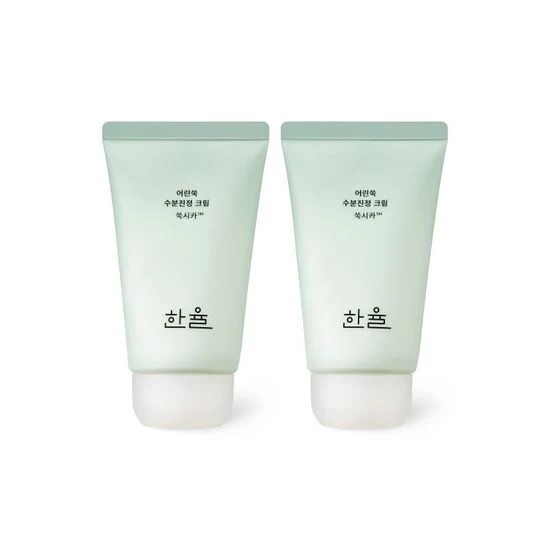 [25SS/New]トラブル 鎮静 よもぎシカ 水分クリーム 55ml+55ml